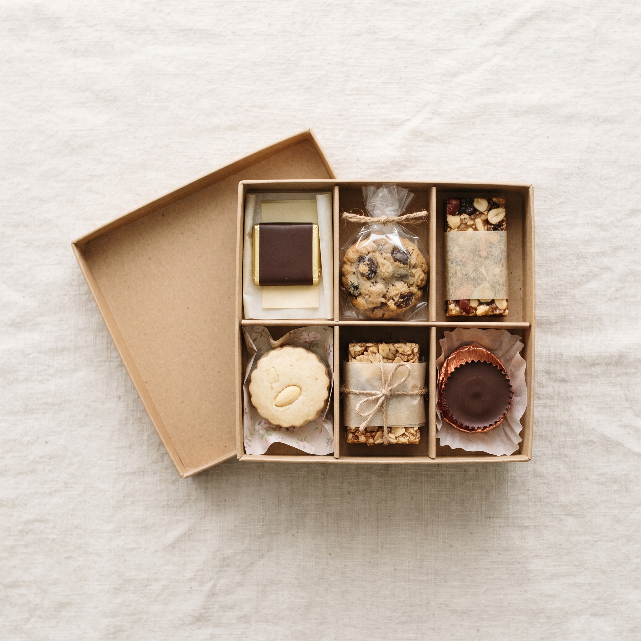Mini Taster Box — Six mini taster-size treats — the low-commitment way in.