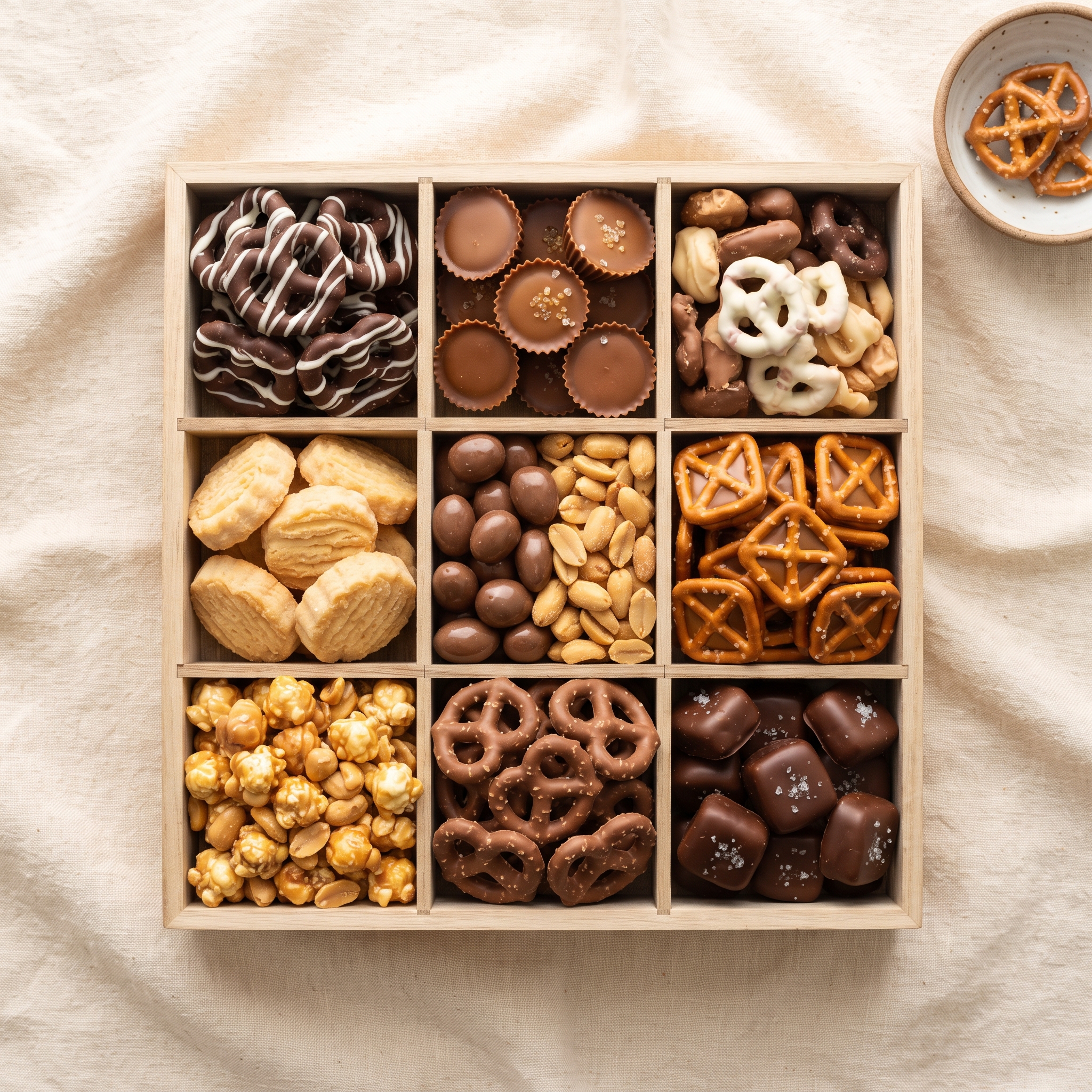 Sweet & Salty Box — Alternating sweet and salty pairings in one box.